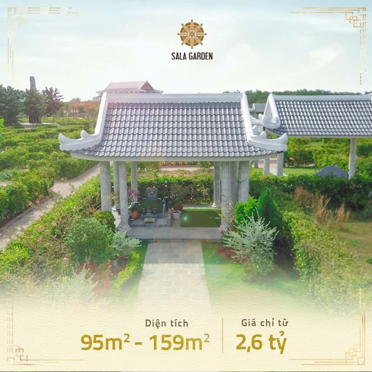 giá mộ gia tộc Sala Garden