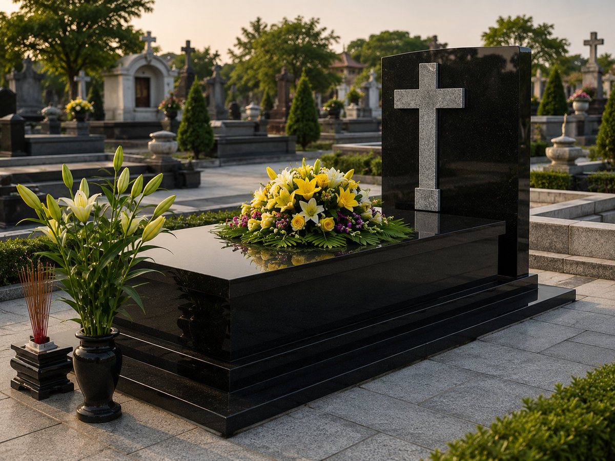 Kích thước mộ công giáo 