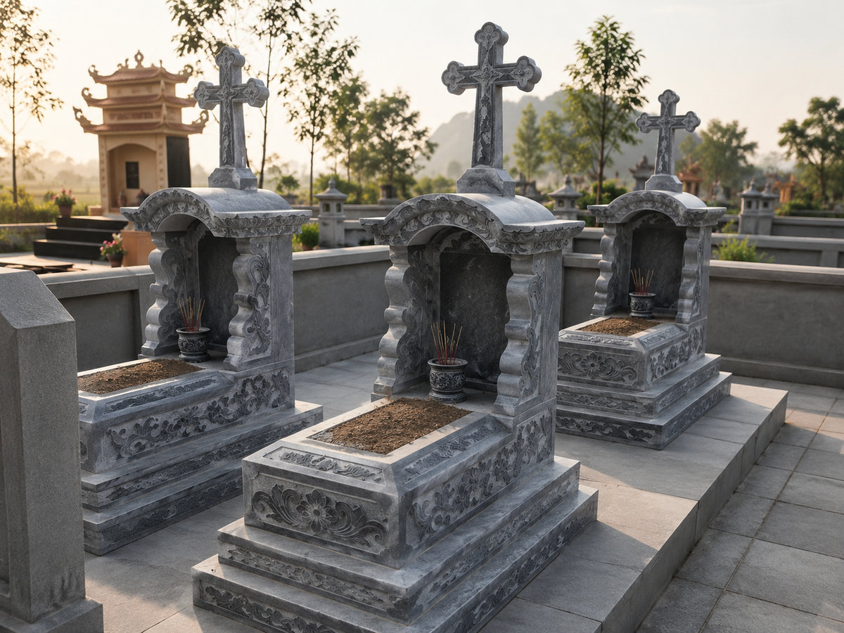 Lăng mộ công giáo đẹp