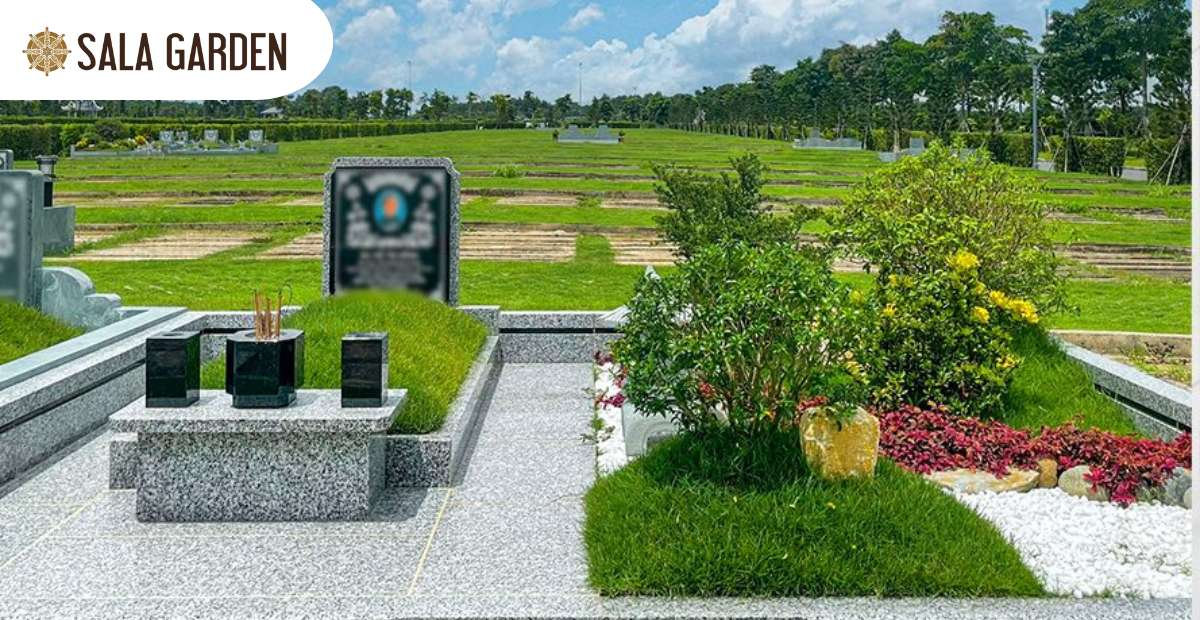 mộ đơn đá hoa cương