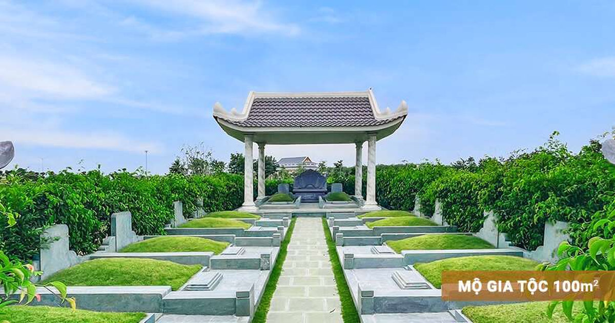 mộ gia tộc Sala Garden 100m2