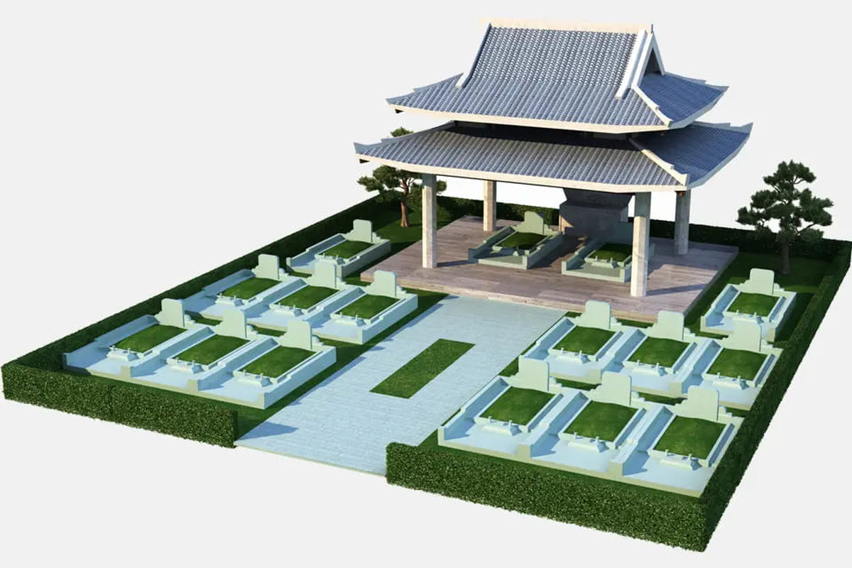 mộ gia tộc Sala Garden 200m2