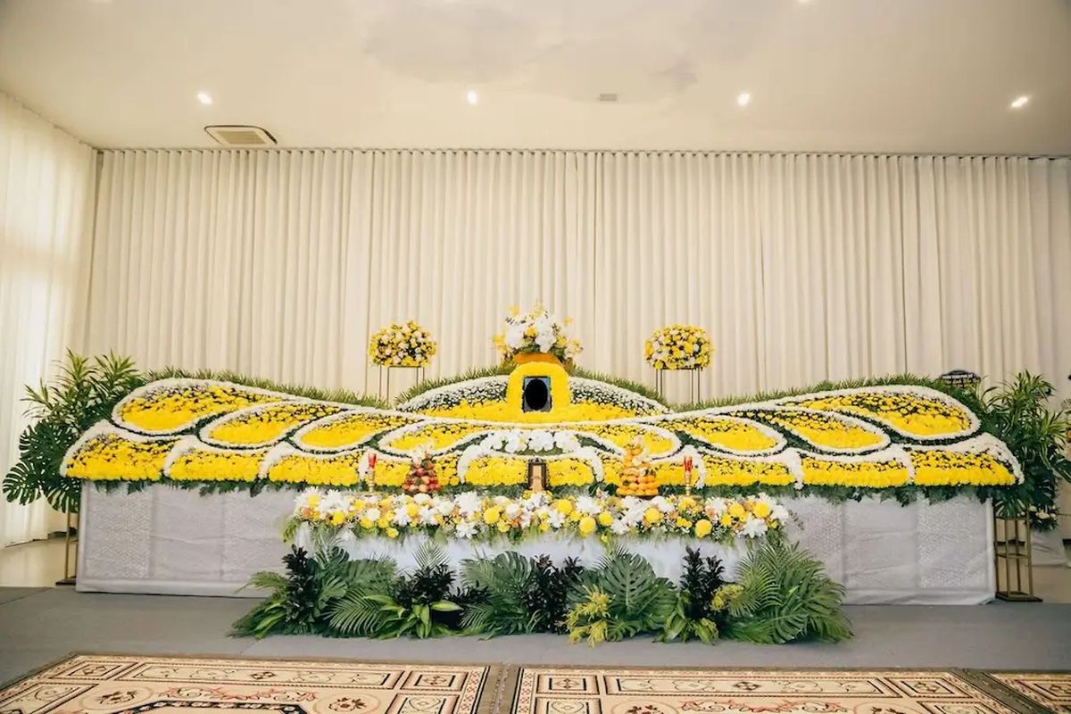 nhà tang lễ không gian rộng