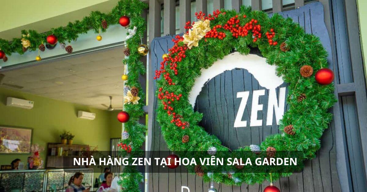 Nhà hàng Zen Sala Garden