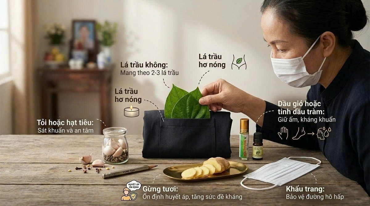 Người đi đám tang về nên làm gì cần thiết