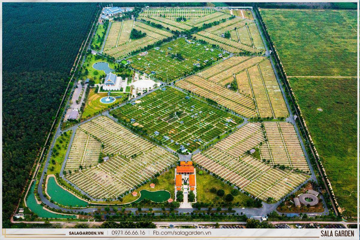 xây mộ đôi sala garden