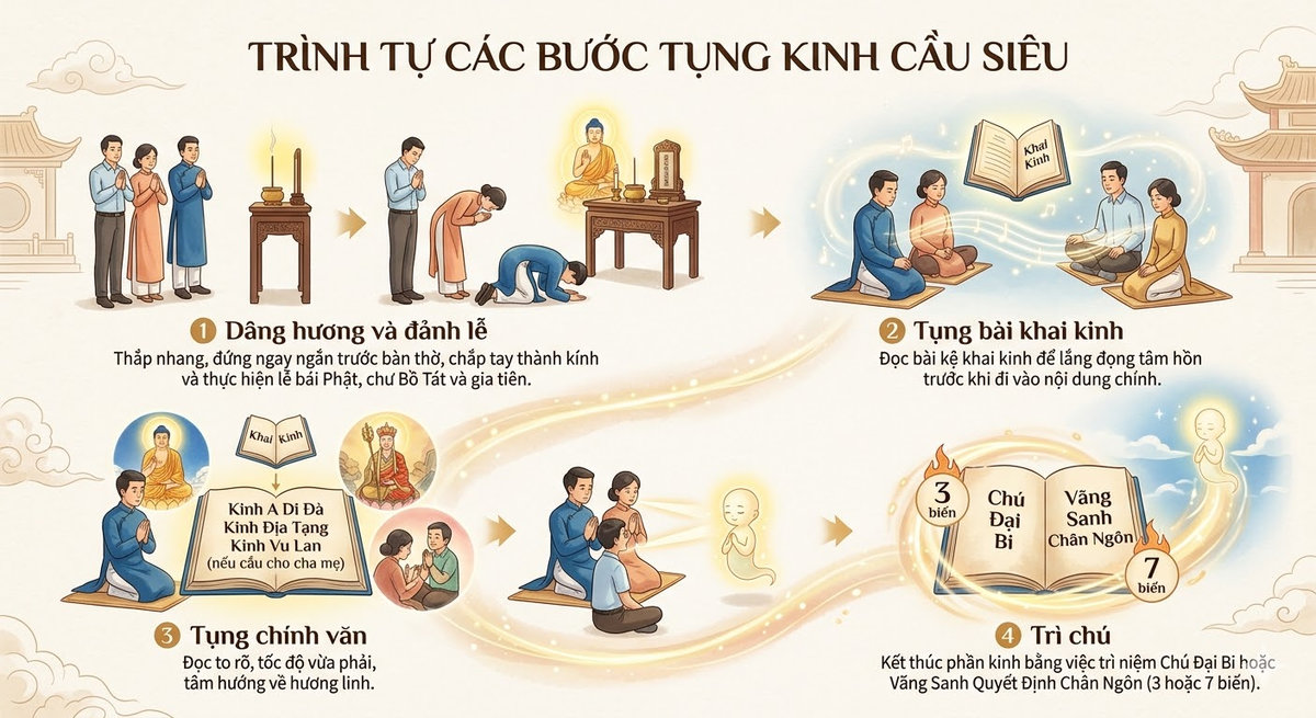 Kinh cầu siêu cho mẹ