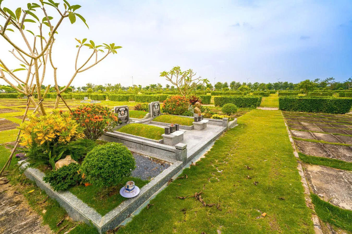 Mộ đôi hoa viên nghĩa trang Sala Garden
