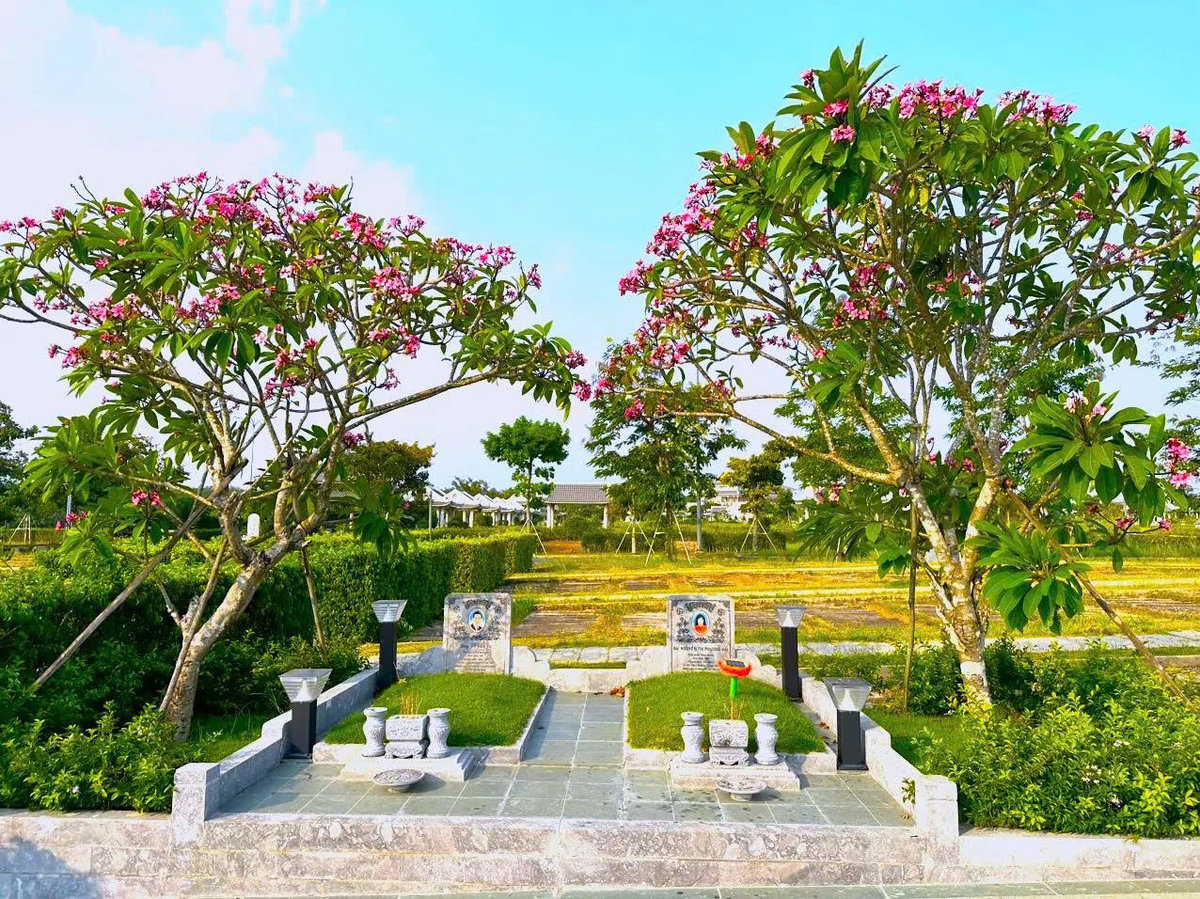 Mộ song thân hoa viên nghĩa trang Sala Garden

