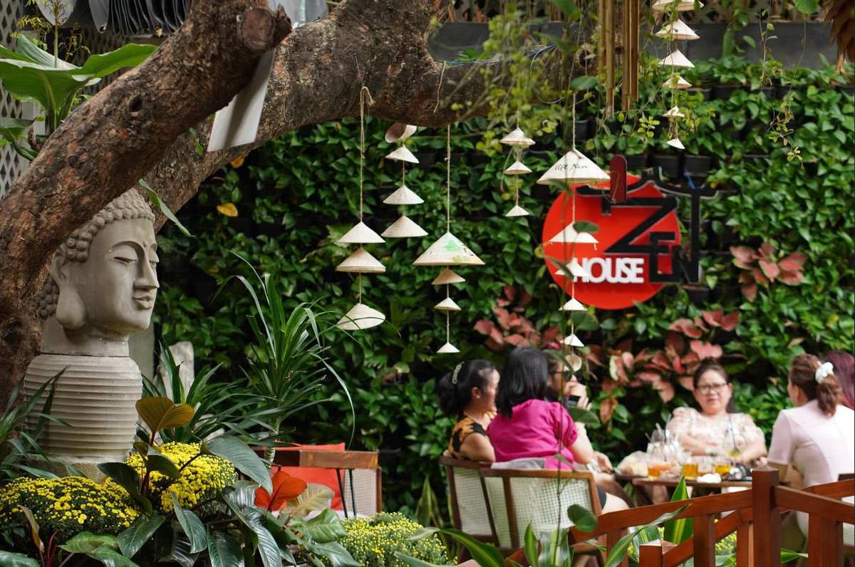 Nhà hàng chay Zen hoa viên nghĩa trang Sala Garden
