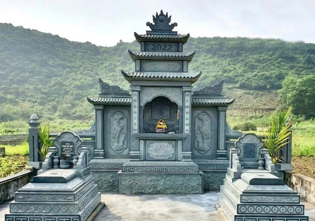 Bức bình phong đá lăng mộ