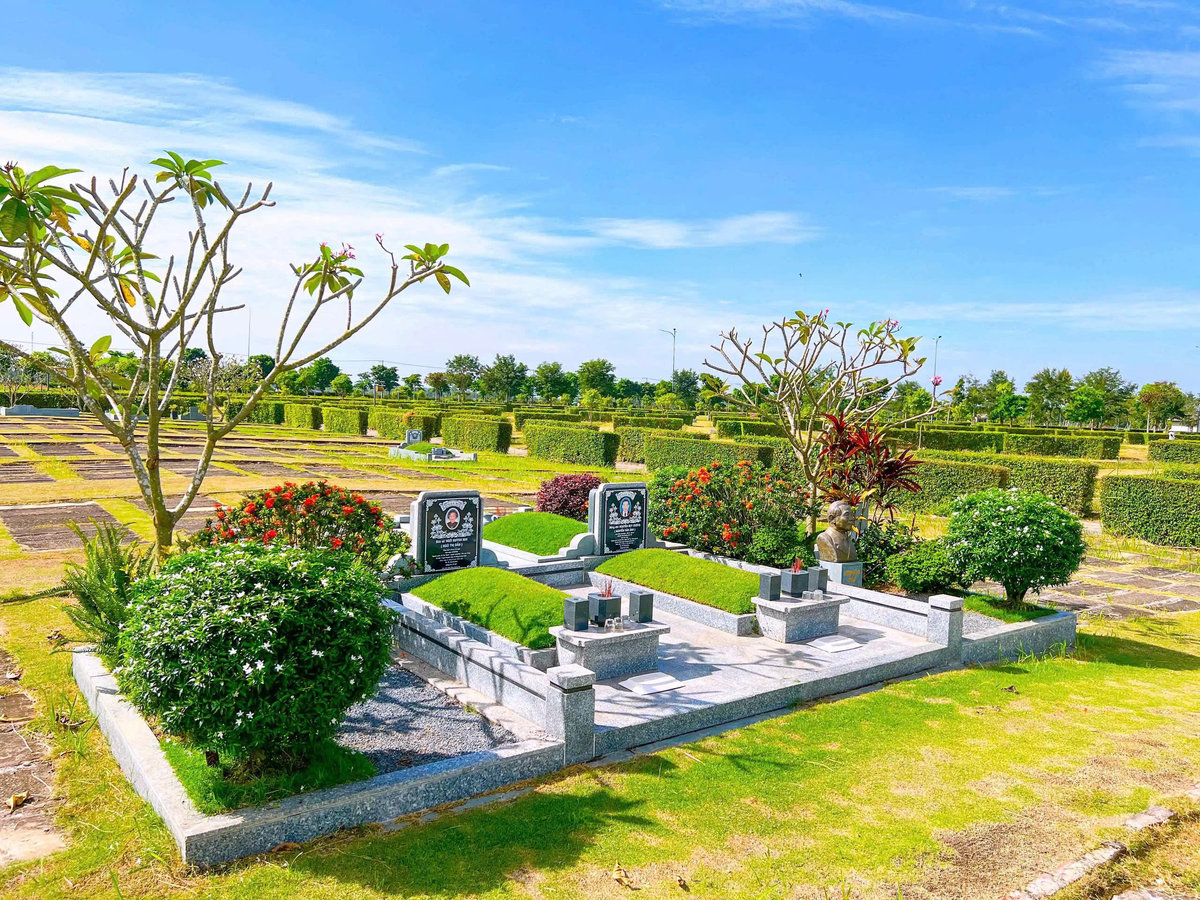 Mộ song thân hiện đại
