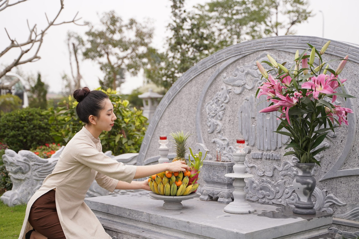 Tảo mộ ngày Tết
