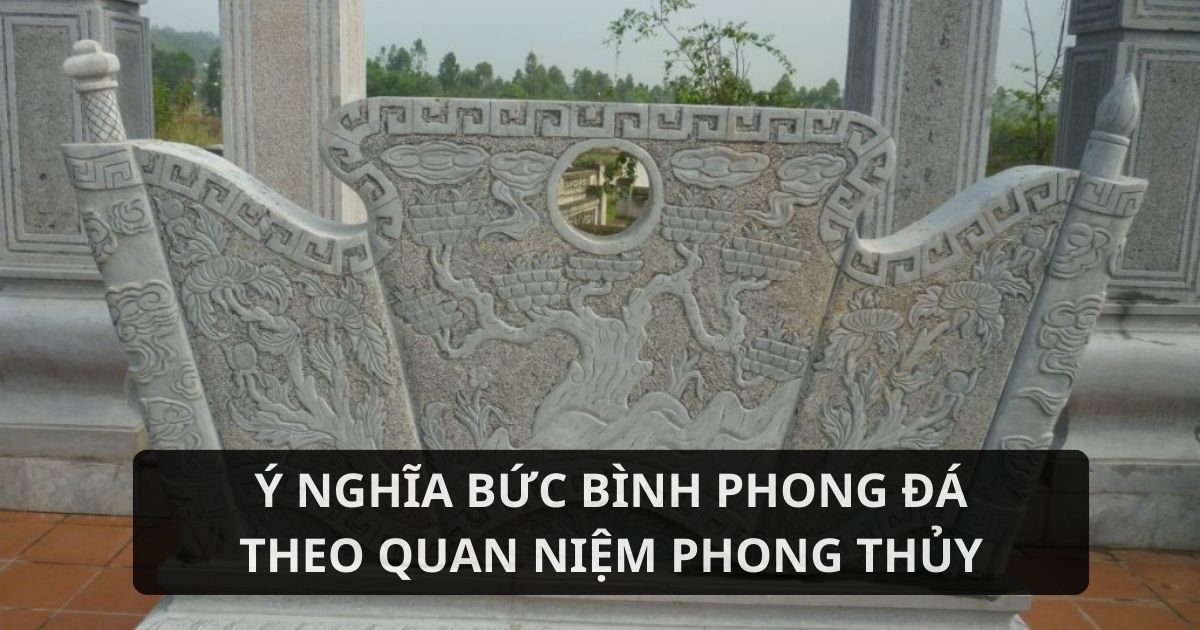 Các mẫu bức bình phong đá