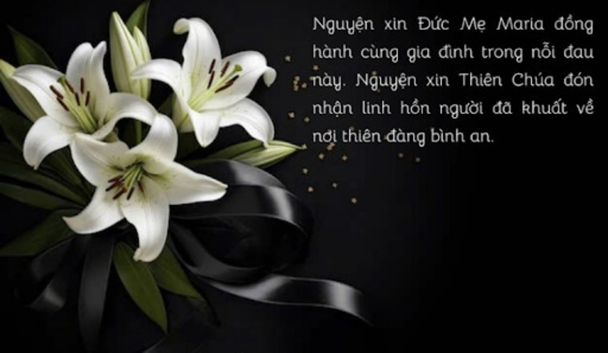 Lời chia buồn tiếng anh
