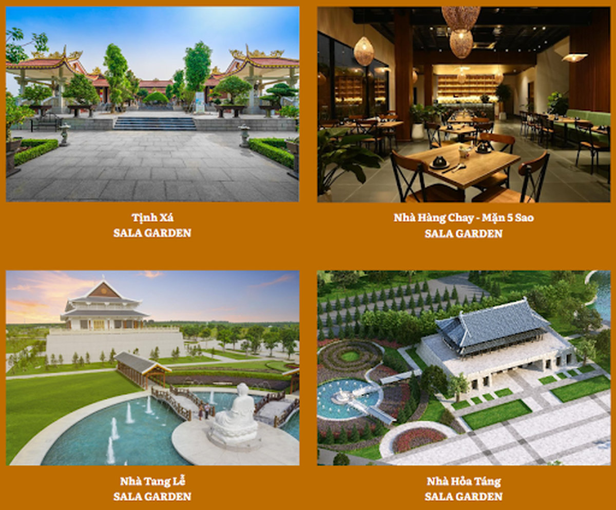 Mua đất nghĩa trang Đồng Nai sala garden