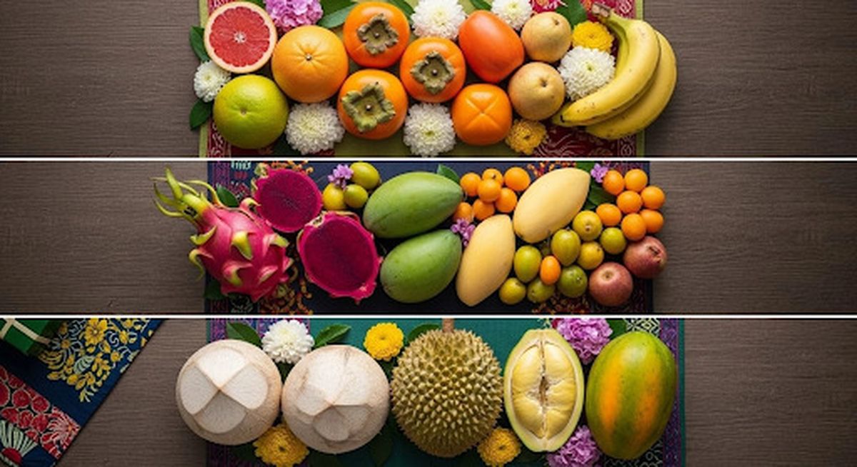 mâm ngũ quả ngày tết đơn giản