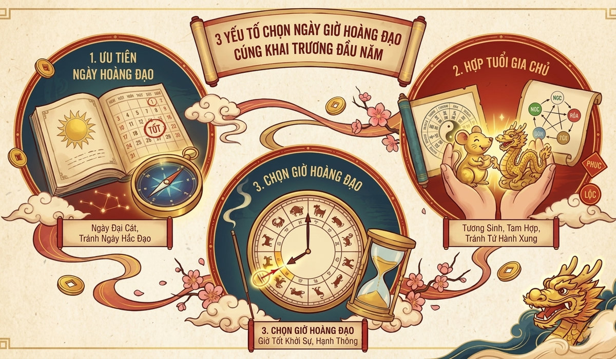Cúng khai trương mua những gì