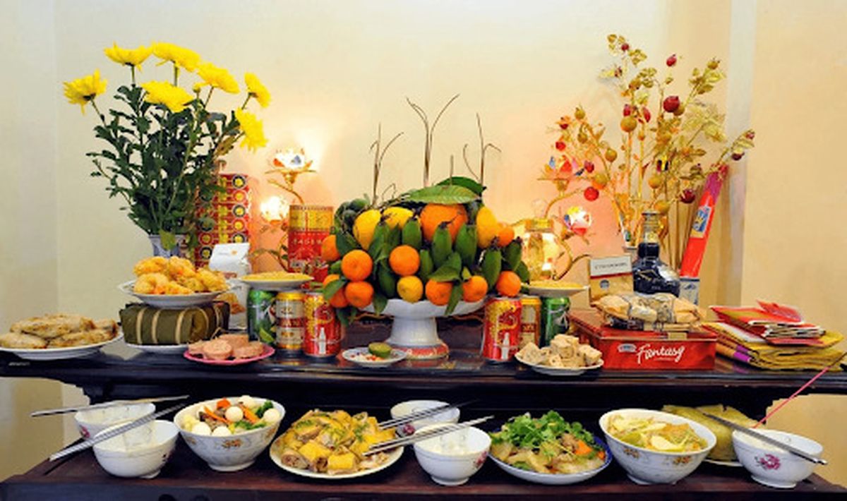 Cúng tất niên tháng Chạp