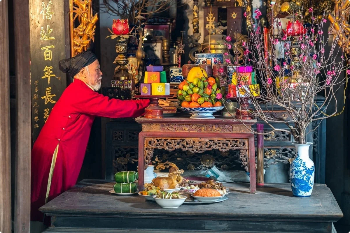 lưu ý dọn dẹp bàn thờ đón tết
