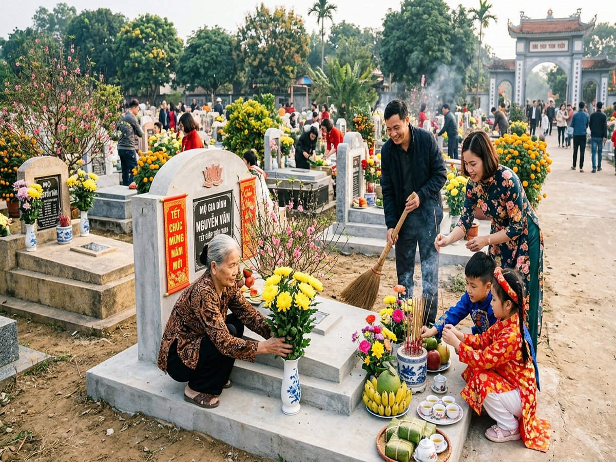  Phong tục ngày Tết 3 miền
