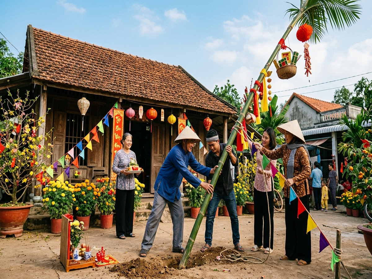 Phong tục ngày Tết ở miền Trung
