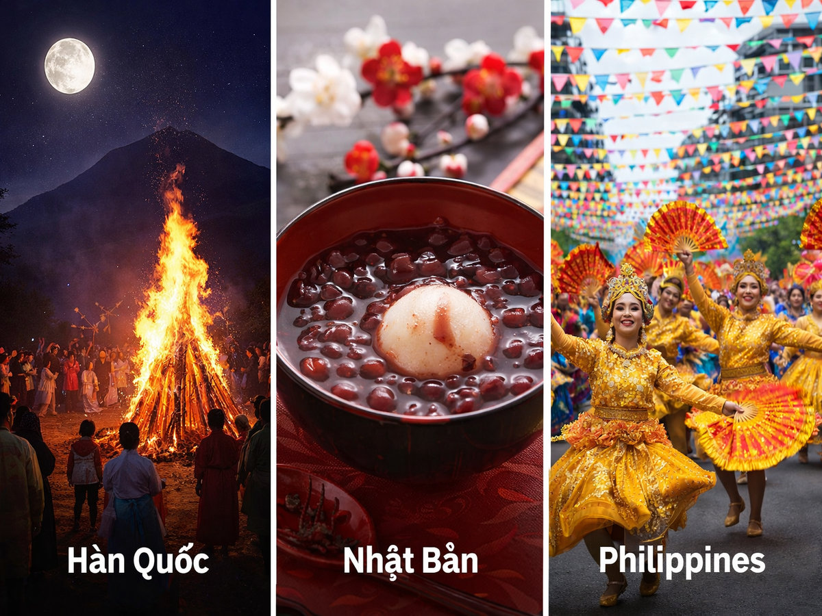 Tết nguyên tiêu ở Châu Á
