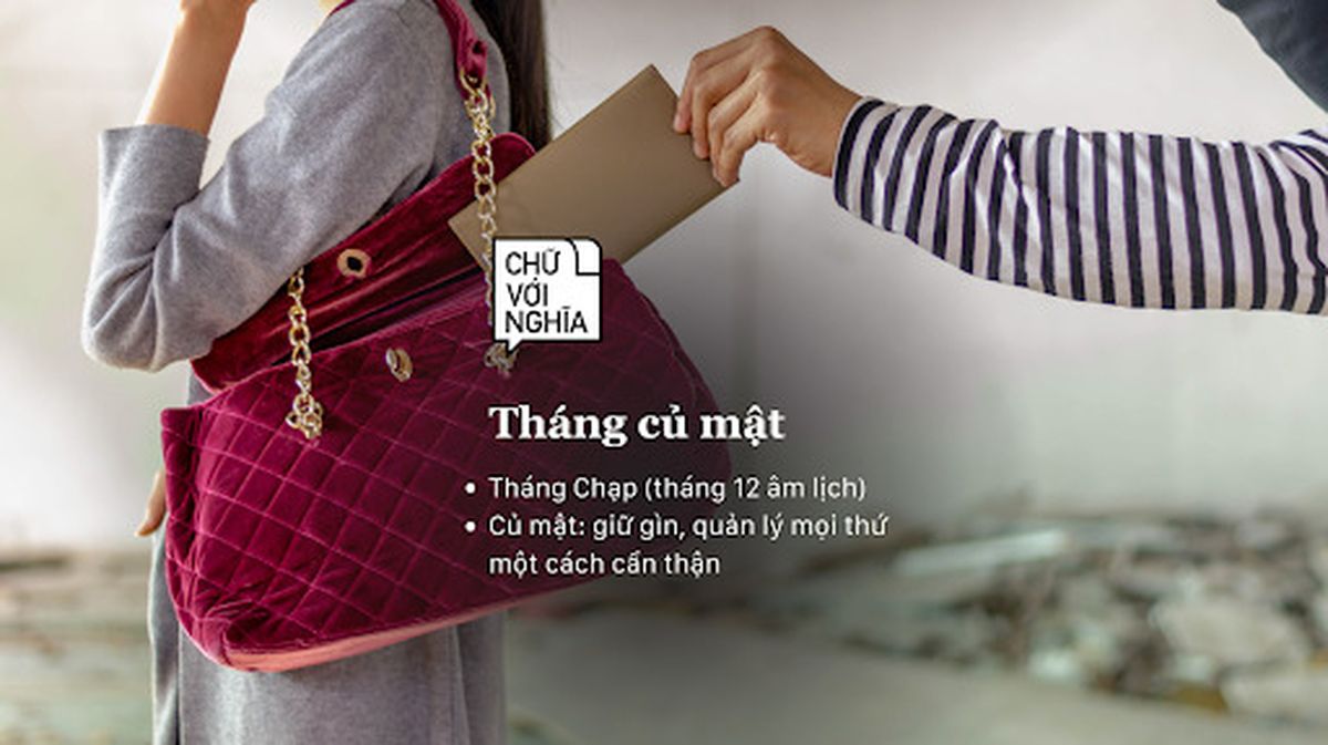 vì sao gọi là tháng củ mật