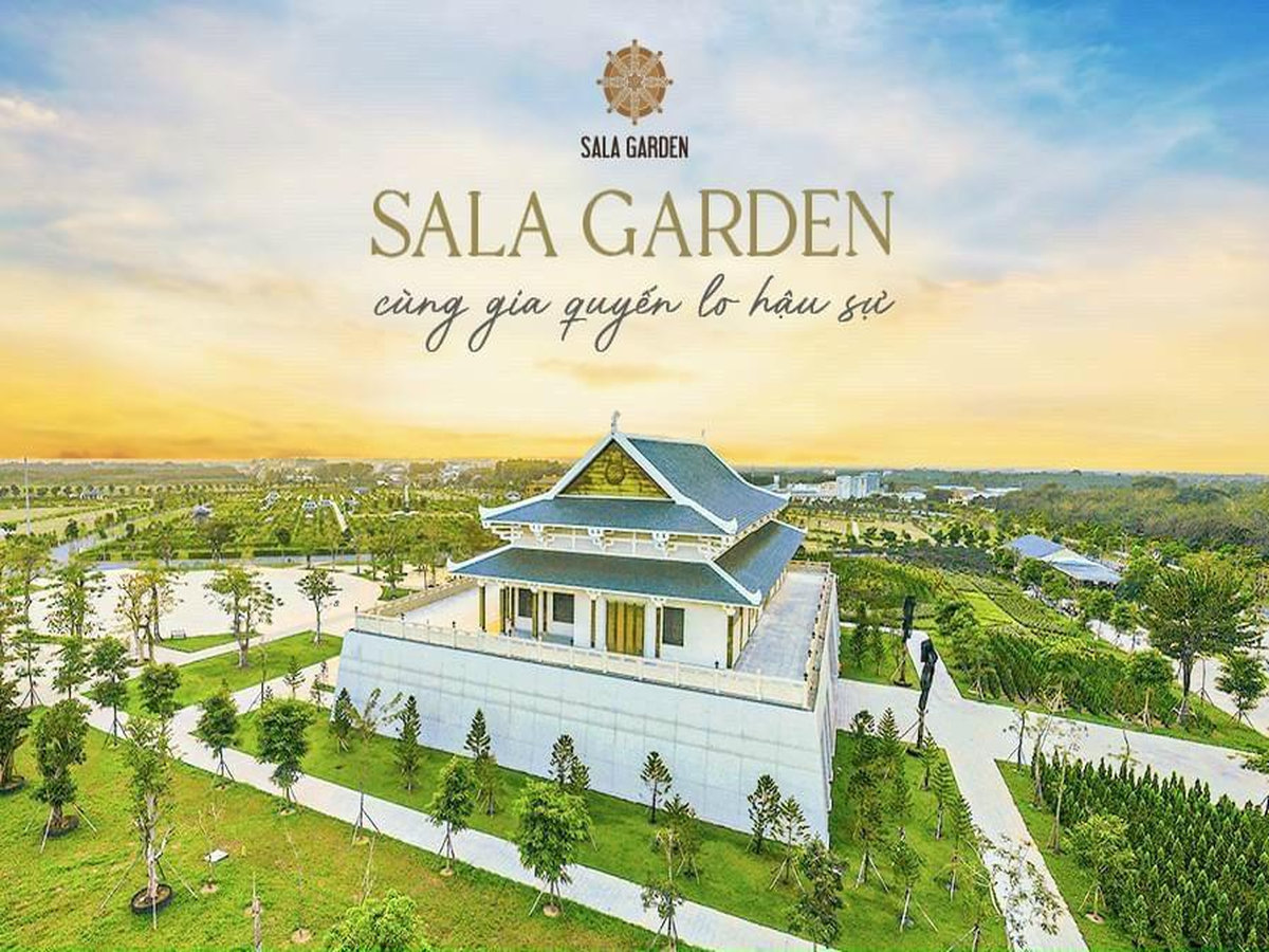 Linh cữu tại sala garden

