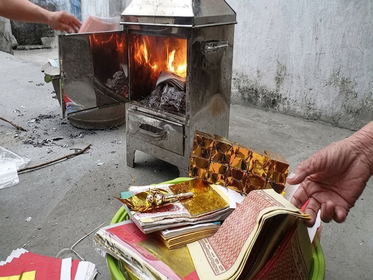 Cách hóa vàng mã đúng cách