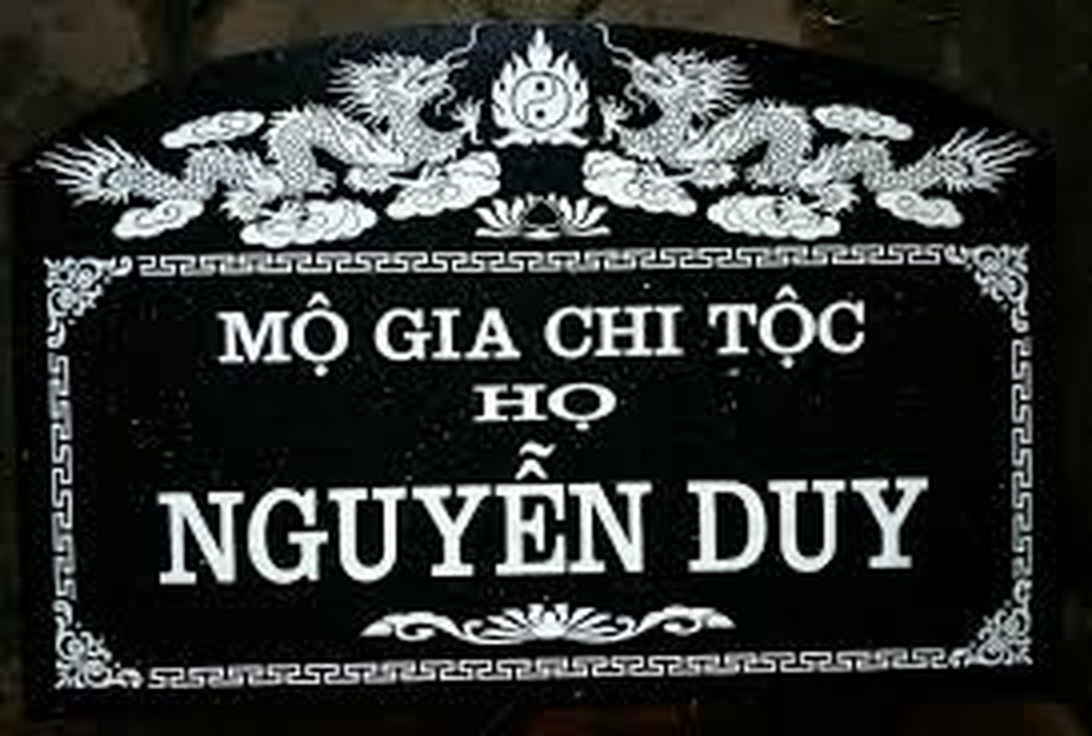 Cách ghi bia mộ dòng họ chuẩn phong thủy