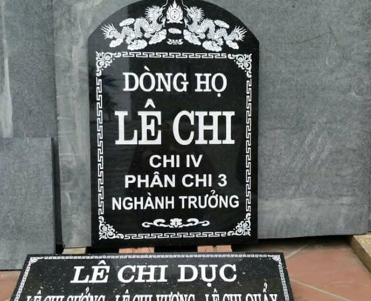 Cách ghi bia mộ dòng họ rõ ràng, chuẩn xác
