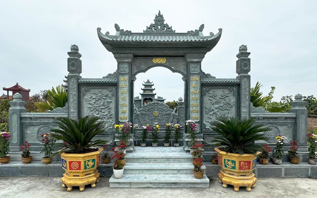 Cách ghi bia mộ dòng họ