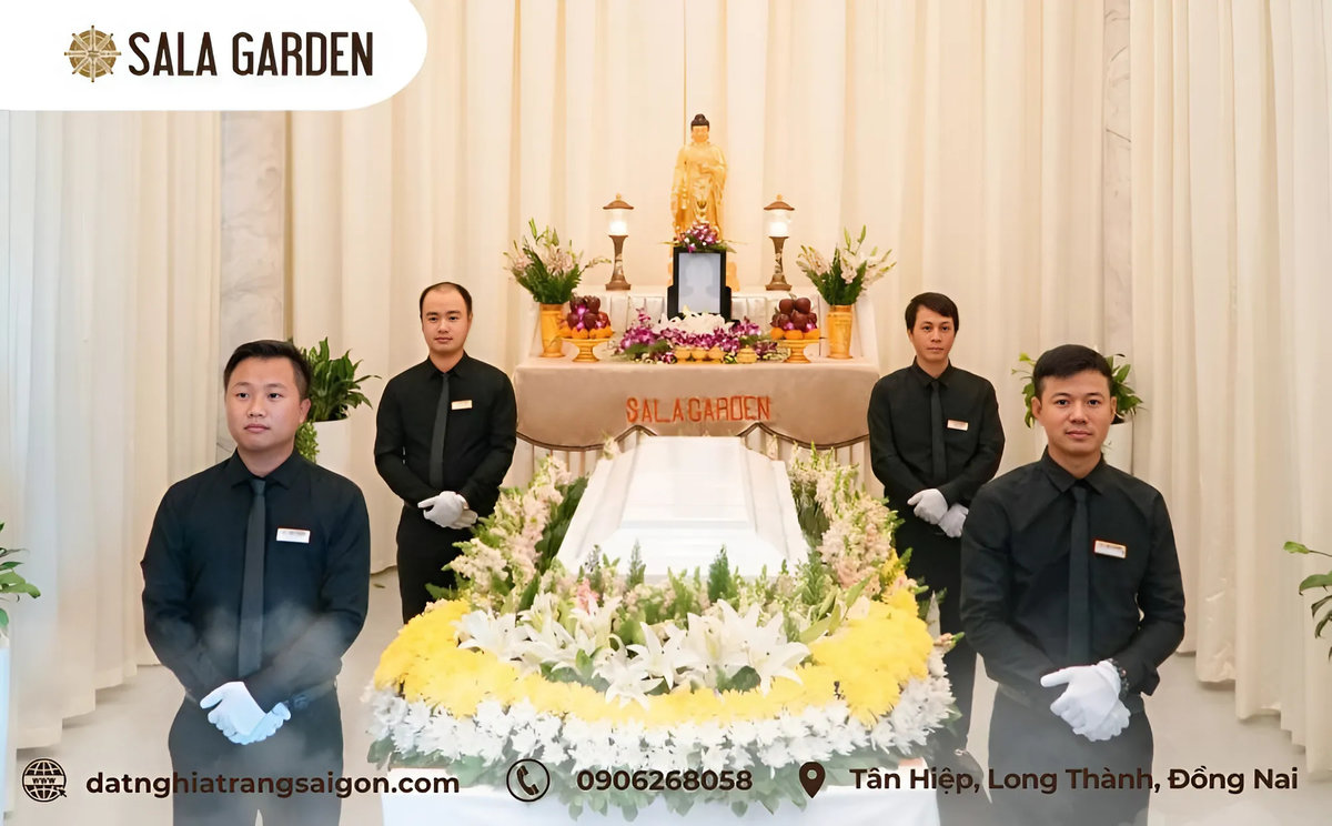 Nghi thức trang trọng và lưu giữ tro cốt chu đáo