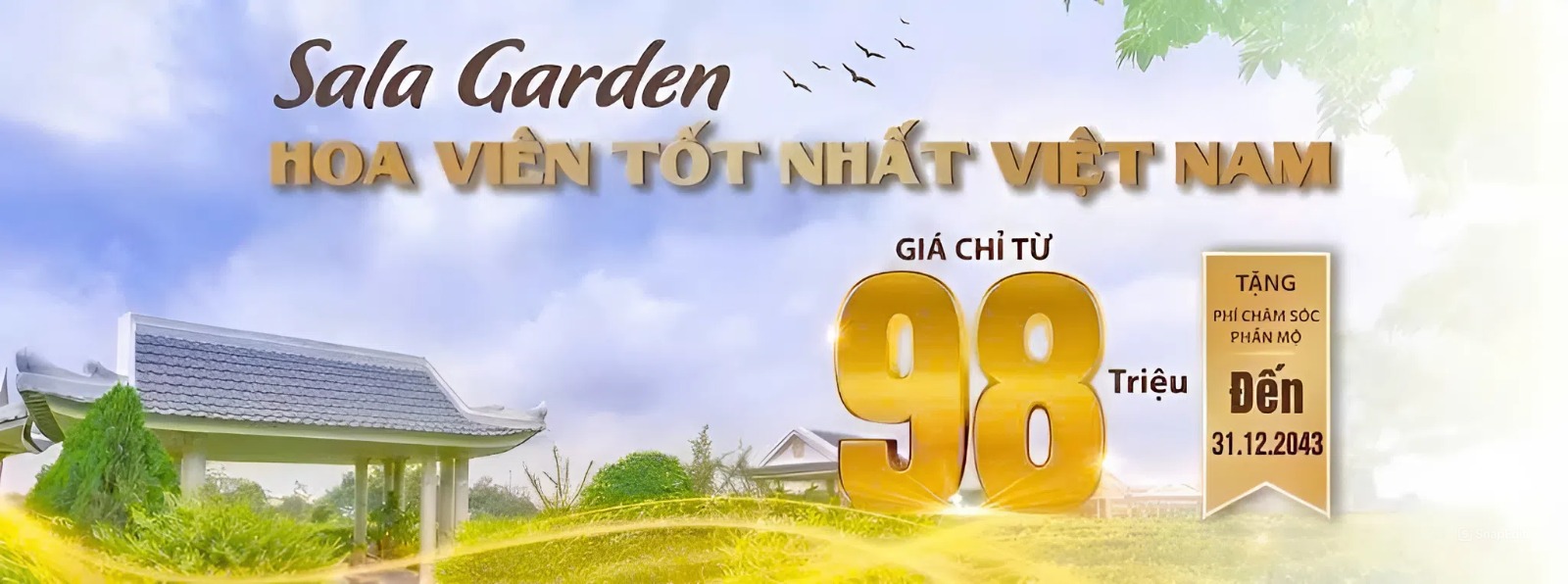 Ưu đãi tại Sala Garden