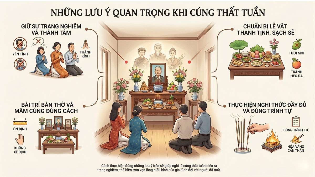 tại sao phải cúng thất tuần 